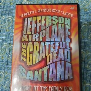 The grateful dead, santana, and jefferson airplane dvd